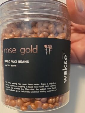 5/$30 Wakse Rose Gold Hard Wax Beans